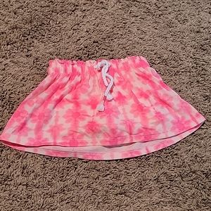 Toddler skirt with shorts